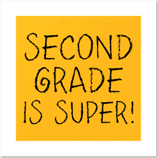 Second Grade is Super Posters and Art